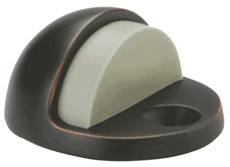 Schlage Ives Series FS436B-716 Dome Stop, 1-3/4 in Dia Base, Brass, Aged Bronze