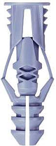 Cobra Anchors 172S Wall Anchor, Polyethylene, Chrome, 46 lb