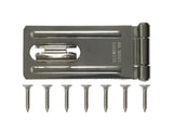 Ace Stainless Steel 3-1/4 in. L Fixed Staple Safety Hasp