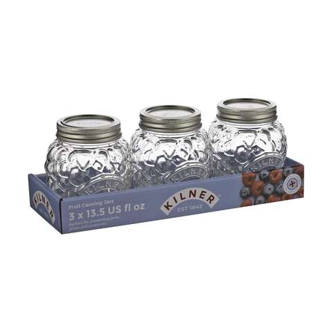 Kilner Berry Regular Mouth Preserve Jar 13.5 oz 3 pk, Pack of 4