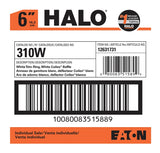 Halo Coilex 310W Baffle Trim, Phenolic Body, White
