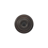Schlage Georgian Aged Bronze Entry Door Knob 1-3/4 in.