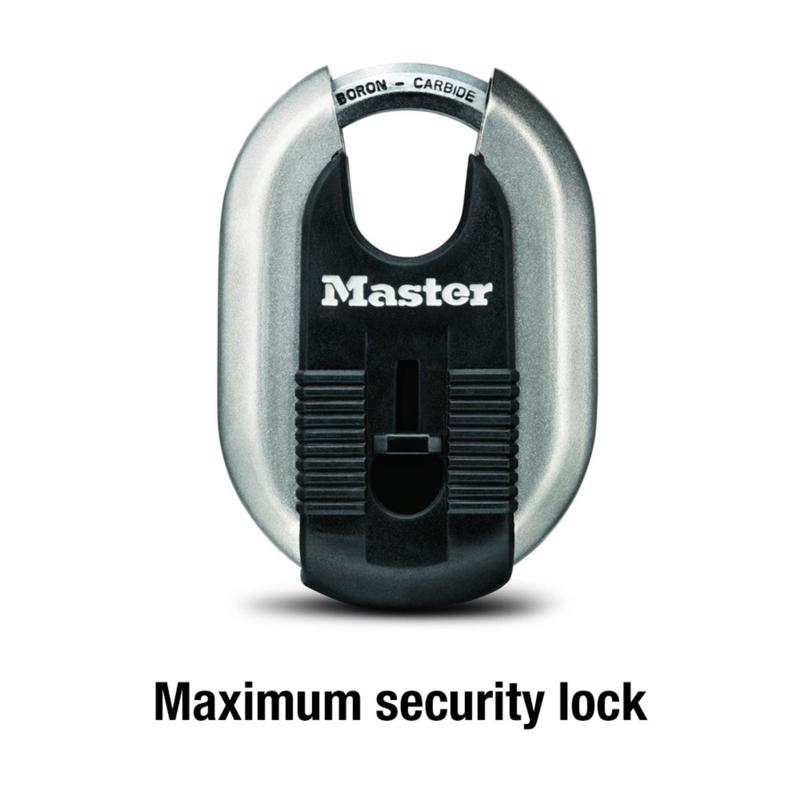 Master Lock 3-3/8 in. H X 1-3/16 in. W X 2-5/16 in. L Steel Ball Bearing Locking Weather-Resistant P