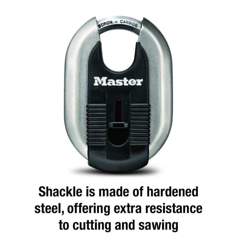 Master Lock 3-3/8 in. H X 1-3/16 in. W X 2-5/16 in. L Steel Ball Bearing Locking Weather-Resistant P