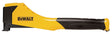 DEWALT DWHTHT450 Hammer Tacker, 150 Magazine, 27/64 in W Crown, 1/2 to 9/16 in L Leg, Black/Orange