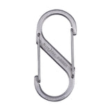 Nite Ize S-Biner 1.8 in. D Stainless Steel Silver Carabiner Key Holder, Pack of 6