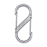 Nite Ize S-Biner 1.8 in. D Stainless Steel Silver Carabiner Key Holder, Pack of 6