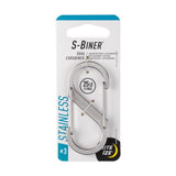 Nite Ize S-Biner 1.8 in. D Stainless Steel Silver Carabiner Key Holder, Pack of 6