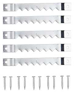 ProSource PH-121136-PS Frame Hanger, 4.5 lb, Steel, Zinc, Zinc, Nail-In Mounting