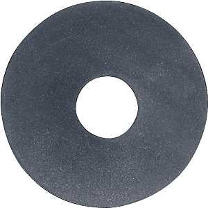 Danco 61807B Faucet Washer, Flat, 3/8 in ID x 1-1/2 in OD Dia, 1/16 in Thick, Rubber, Pack of 5