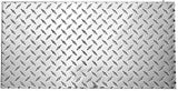 National Hardware 4221BC Series N316-364 Tread Plate, 12 in W, 24 in L, Diamond Tread, Aluminum, Polished