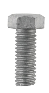 HILLMAN 3/8 in. D X 1 in. L Hot Dipped Galvanized Steel Hex Bolt 100 pk