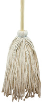 Zephyr 11025L Deck Mop, 24 oz Headband, 54 in L, Cotton Mop Head, Natural Mop Head