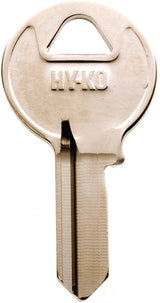 Hy-Ko 11010M15 Key Blank, Brass, Nickel, For: Master Vehicle Locks, M15 Key Number, Pack of 10