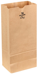 Duro Bag 71016 Series Heavy-Duty SOS Bag, 4-13/16 in W, 7-3/4 in L, Virgin Paper, Kraft