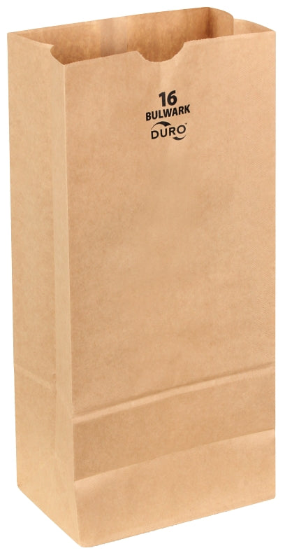 Duro Bag 71016 Series Heavy-Duty SOS Bag, 4-13/16 in W, 7-3/4 in L, Virgin Paper, Kraft
