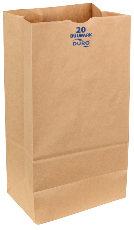 Duro Bag 71020 Series Heavy-Duty SOS Bag, 5-5/16 in W, 8-1/4 in L, Virgin Paper, Kraft