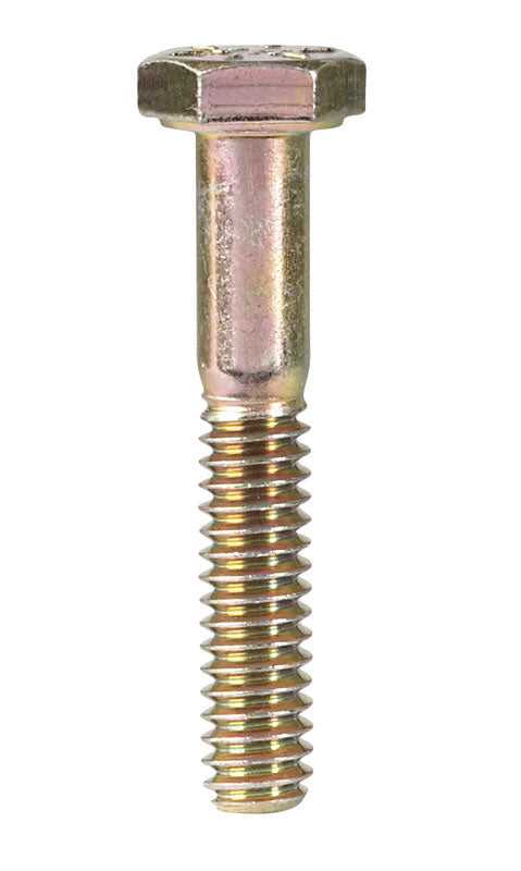 HILLMAN 1/4 in. D X 1-1/2 in. L Heat Treated Steel Hex Head Cap Screw 100 pk