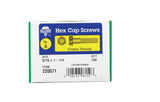 HILLMAN 5/16 in. D X 1-1/4 in. L Heat Treated Steel Hex Head Cap Screw 100 pk
