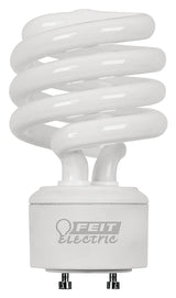 Feit Electric BPESL23TM/GU24 Compact Fluorescent Bulb, 23 W, Twist Lamp, GU24 Lamp Base, 1600 Lumens, 2700 K Color Temp