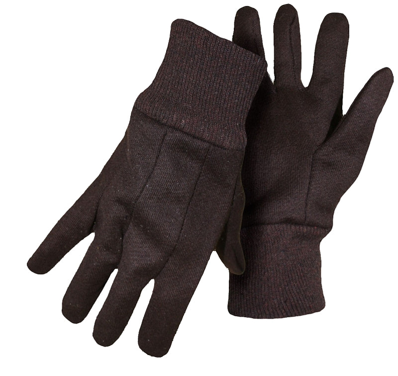 Boss B61061-L2P Indoor/Outdoor Work Gloves, Men's, L, 8 to 8-3/8 in L, Straight Thumb, Elastic Knit Wrist, Slip-On Cuff