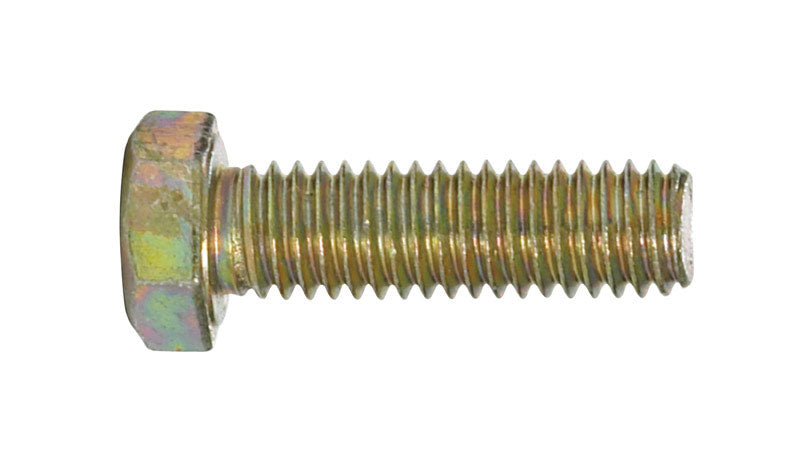 HILLMAN 3/8 in. D X 1-1/4 in. L Heat Treated Steel Hex Head Cap Screw 100 pk
