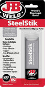 J-B Weld 8267 Epoxy Putty Stick, Black/Dark Gray, Solid, 2 oz Pack