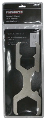 ProSource T162-3L Wrench, 9 in L, Steel, Nickel Plated