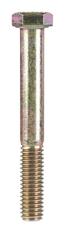 HILLMAN 3/8 in. D X 3 in. L Heat Treated Steel Hex Head Cap Screw 50 pk