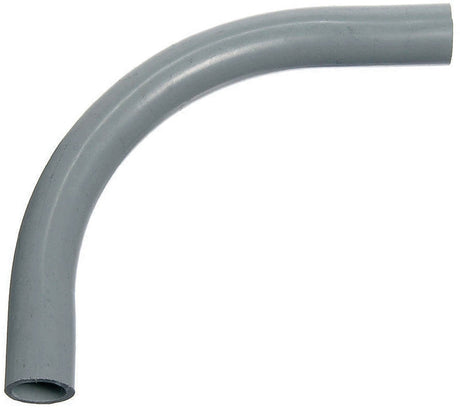 Carlon UA9FK-UPC Elbow, 2-1/2 in Trade Size, 90 deg Angle, SCH 40 Schedule Rating, PVC, 36 in L Radius, Plain End, Gray