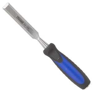 Vulcan JL-CH3 Chisel, 3/4 in Tip, 10-1/4 in OAL, CRV Blade, Ergonomic Grip Handle