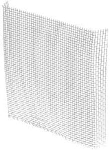 Make-2-Fit P 8098 Window Screen Patch Kit, 3 in L, 3 in W, Aluminum