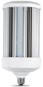 Feit Electric C10000/5K/LEDG2 LED Bulb, Corn Cob, 500 W Equivalent, E26 Lamp Base, Clear, Daylight Light, Pack of 4