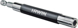 Irwin 3555531C Screw with Retracting Sleeve, 4-11/16 to 7-3/8 in L, 1/4 in Drive, Hex Drive, 1/4 in Shank, Steel