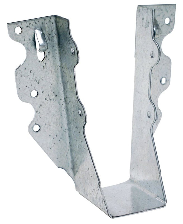 Simpson Strong-Tie U U26 Joist Hanger, 4-3/4 in H, 2 in D, 1-9/16 in W, Steel, Galvanized/Zinc, Face Mounting, Pack of 100