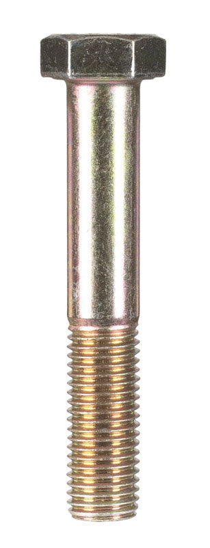 HILLMAN 1 in. D X 6 in. L Heat Treated Steel Hex Head Cap Screw 10 pk