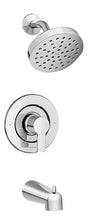 Moen Rinza Posi-Temp 82628 Tub and Shower Faucet, Single Function Showerhead, 1.75 gpm Showerhead, 1 Spray Settings