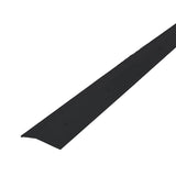 M-D 66271 Carpet Trim, 36 in L, 2 in W, Aluminum, Black, Matte, Nail Fastener