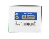 HILLMAN 1/2 in. D X 3-1/2 in. L Hot Dipped Galvanized Steel Hex Bolt 25 pk