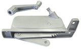 Barton Kramer Silver Aluminum Right Awning Window Operator For Security Windows