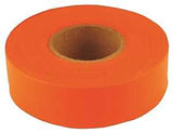 CH Hanson Sub-Zero Series 17007 Flagging Tape, 150 ft L, 1-3/16 in W, Fluorescent Orange, PVC