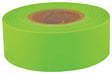 CH Hanson Sub-Zero Series 17009 Flagging Tape, 150 ft L, 1-3/16 in W, Fluorescent Lime, PVC