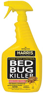 Harris HBB-32 Bed Bug Killer, Liquid, Spray Application, Indoor, Outdoor, 32 oz Bottle