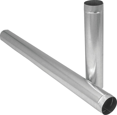 Imperial GV0362-A Round Pipe, 4 in Dia, 60 in L, 30 ga Gauge, Steel, Pack of 10