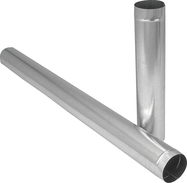 Imperial GV0362-A Round Pipe, 4 in Dia, 60 in L, 30 ga Gauge, Steel, Pack of 10