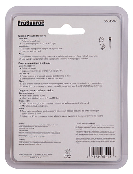 Knape & Vogt 80 80 BR 72 Shelf Bracket, 320 lb, Steel, Brass