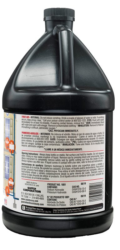 Instant Power 1801 Main Line Cleaner, 1 gal, Liquid, Clear, Pack of 4