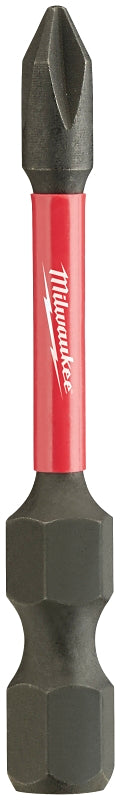 Milwaukee 48-32-4461 Power Bit, #1 Drive, Phillips Drive, 1/4 in Shank, Hex Shank, 2 in L, Proprietary Steel