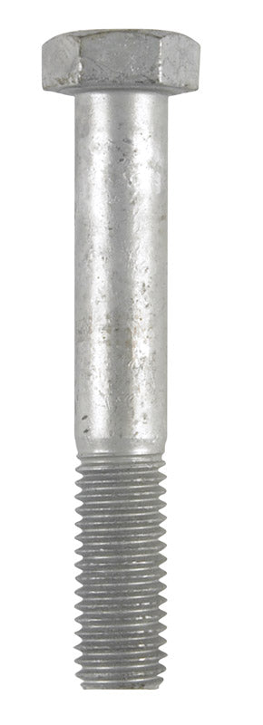 HILLMAN 5/8 in. D X 4 in. L Hot Dipped Galvanized Steel Hex Bolt 25 pk