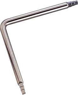 ProSource T157-3L Faucet Seat Wrench, 6 in L, Steel, Nickel Plated